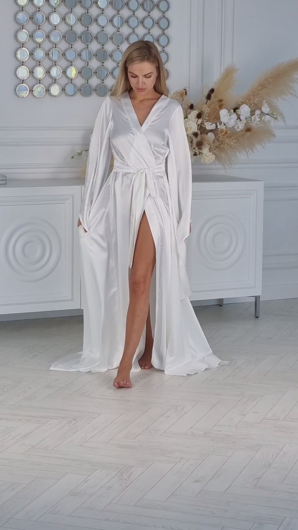 Bridal kimono robe