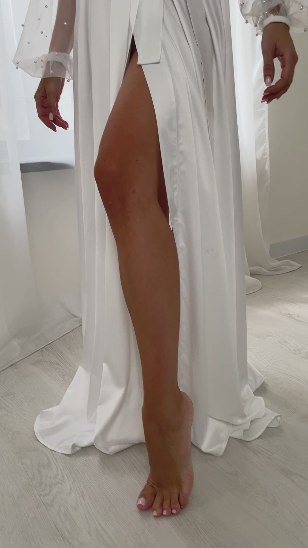 Bridal robe 