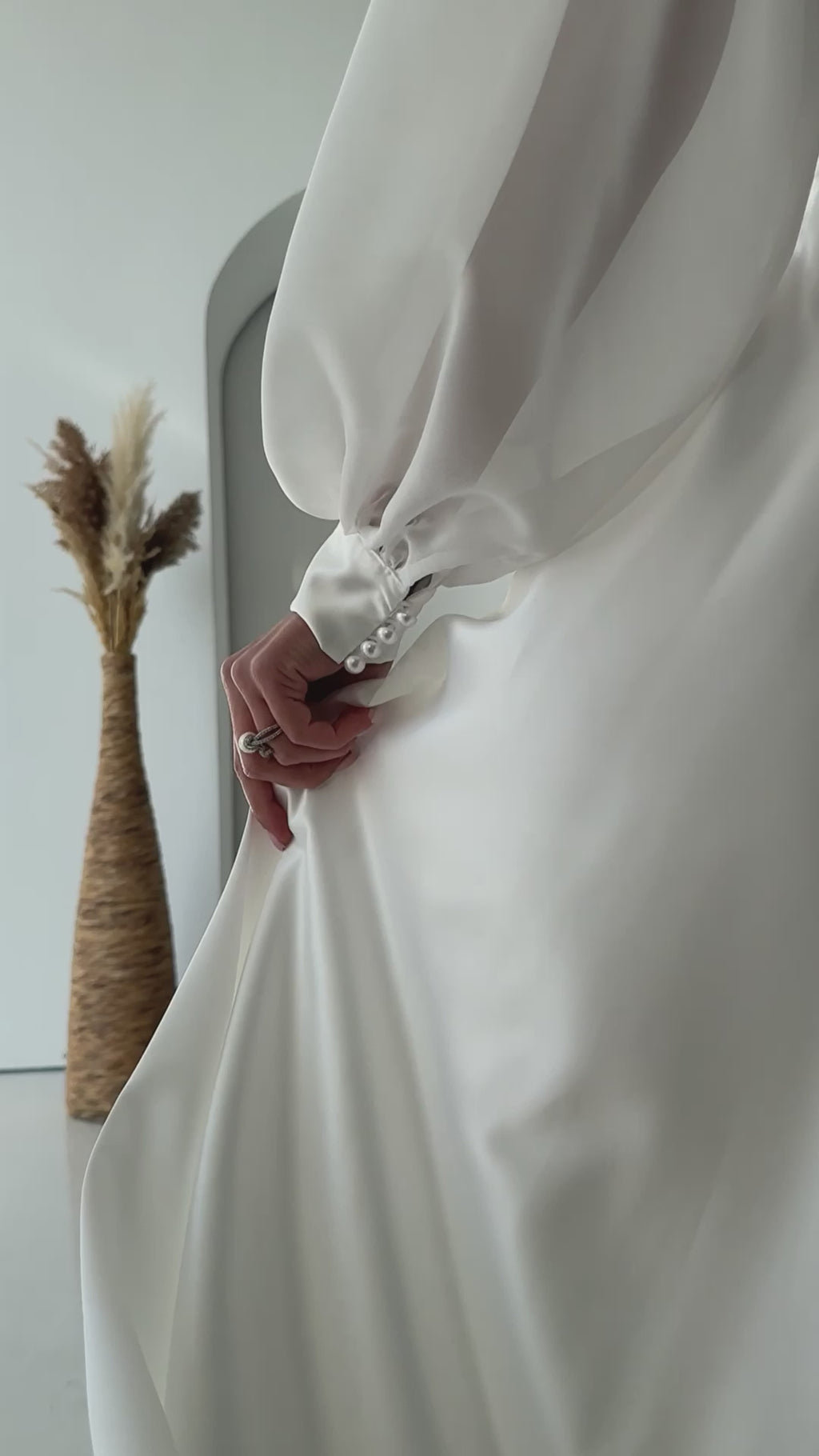 Luxury bridal robe